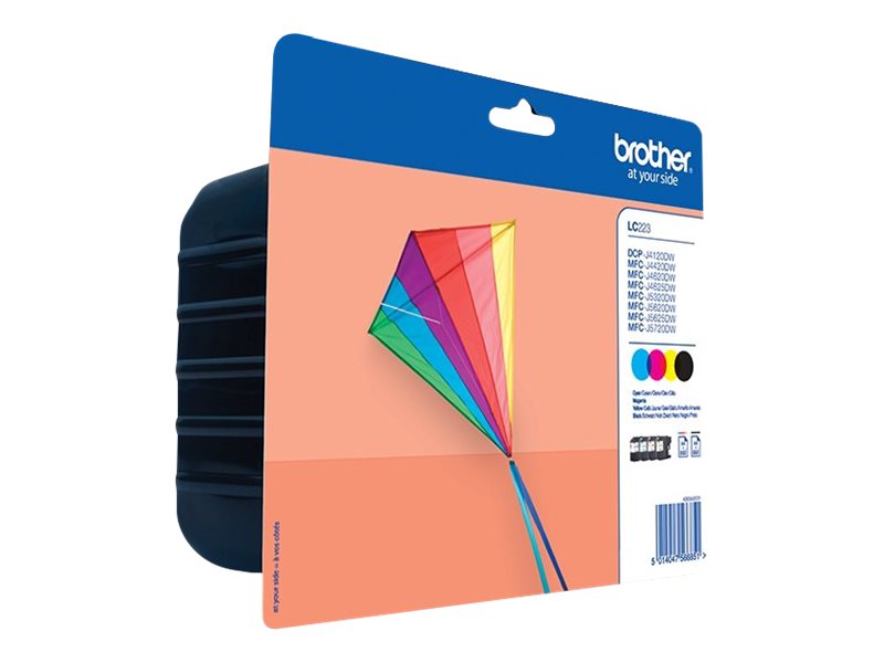LC223VALBP BROTHER DCP/MFC Tinte (4) LC223VALBP BROTHER DCP/MFC Tinte (4)