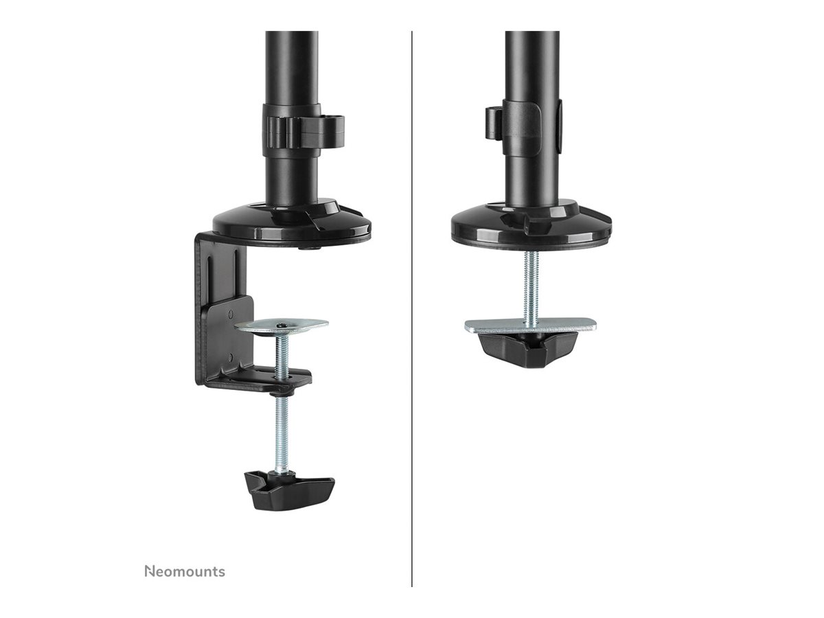 NEOMOUNTS desk mounted sit-stand workstation Screen Keyboard & Mouse NEOMOUNTS desk mounted sit-stand workstation Screen Keyboard & Mouse