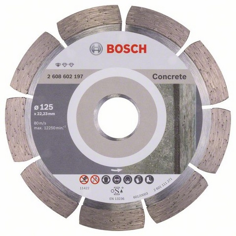 BOSCH Diamant-Trennscheibe Standard for Concrete BOSCH Diamant-Trennscheibe Standard for Concrete