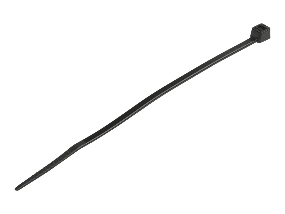 STARTECH.COM Cable Ties - 100x2mm self-locking nylon Cable Ties with curved tip 94V-2 / UL black 100 pieces STARTECH.COM Cable Ties - 100x2mm self-locking nylon Cable Ties with curved tip 94V-2 / UL black 100 pieces