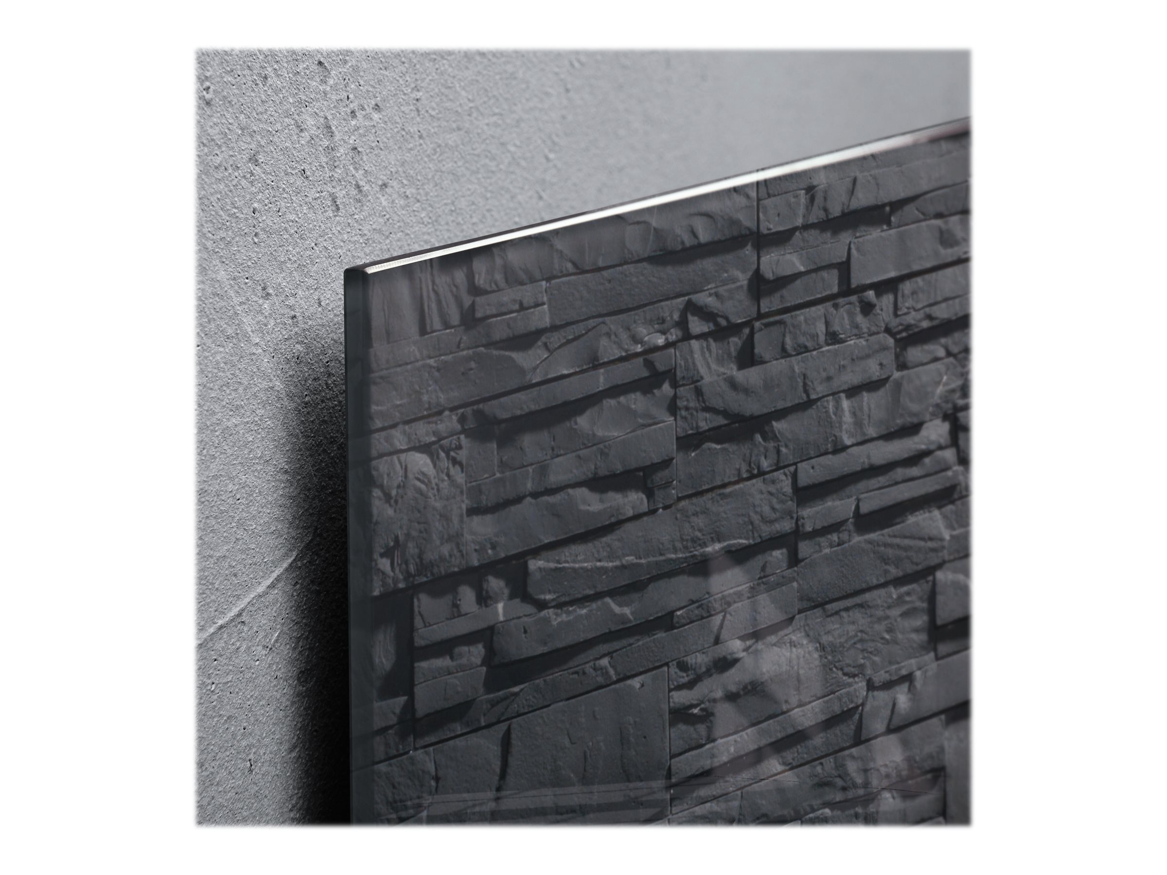 SIGEL Glas-Magnettafel artverum® 91,0 x 46,0 cm Design Schiefer-Stone SIGEL Glas-Magnettafel artverum® 91,0 x 46,0 cm Design Schiefer-Stone