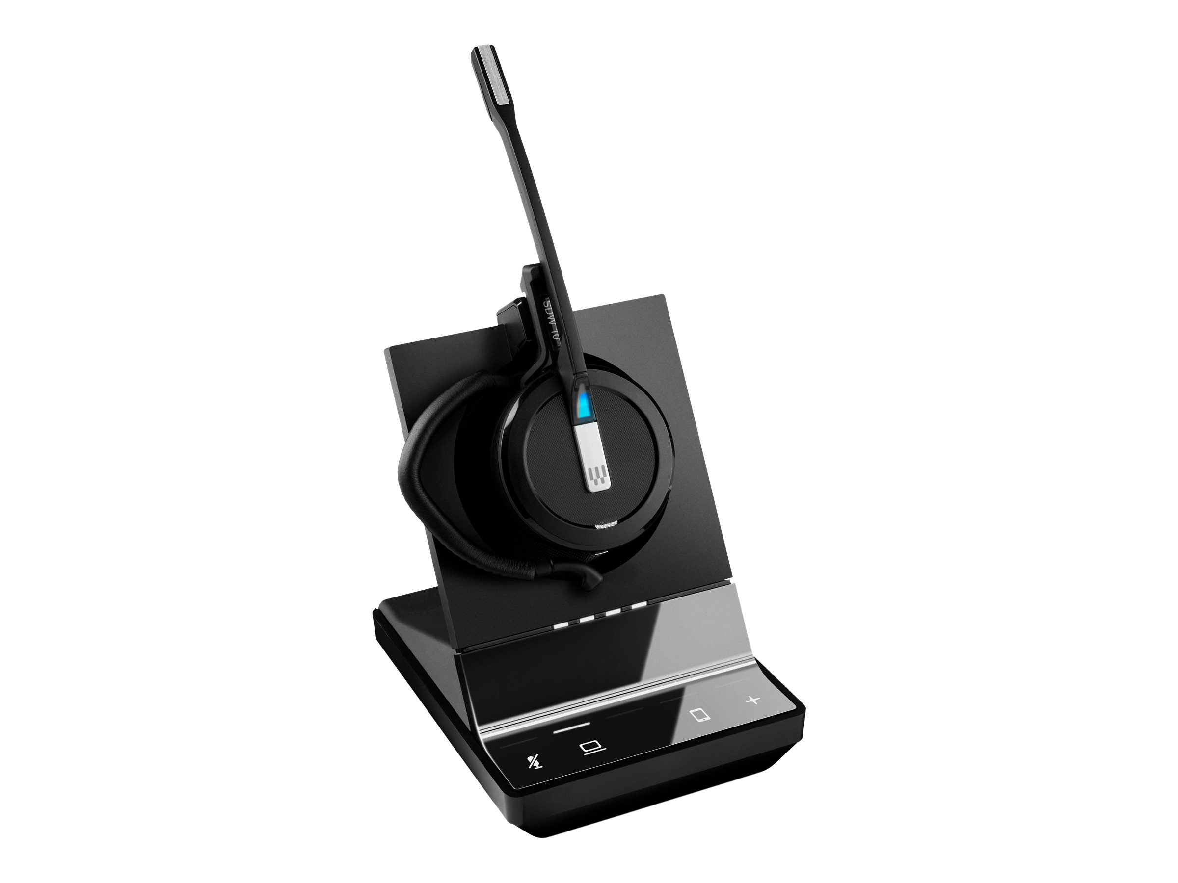 EPOS IMPACT SDW 5013 EU/UK/AUS Mono USB-A DECT Headset mit Basisstation für PC inkl. Kopf- Ohr- und Nackenbuegel