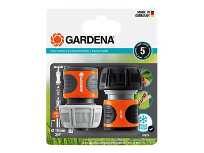 GARDENA GartenschlauchverbinderSet 1827520 19 mm 34 Zoll Wasseranschluss, 1 St