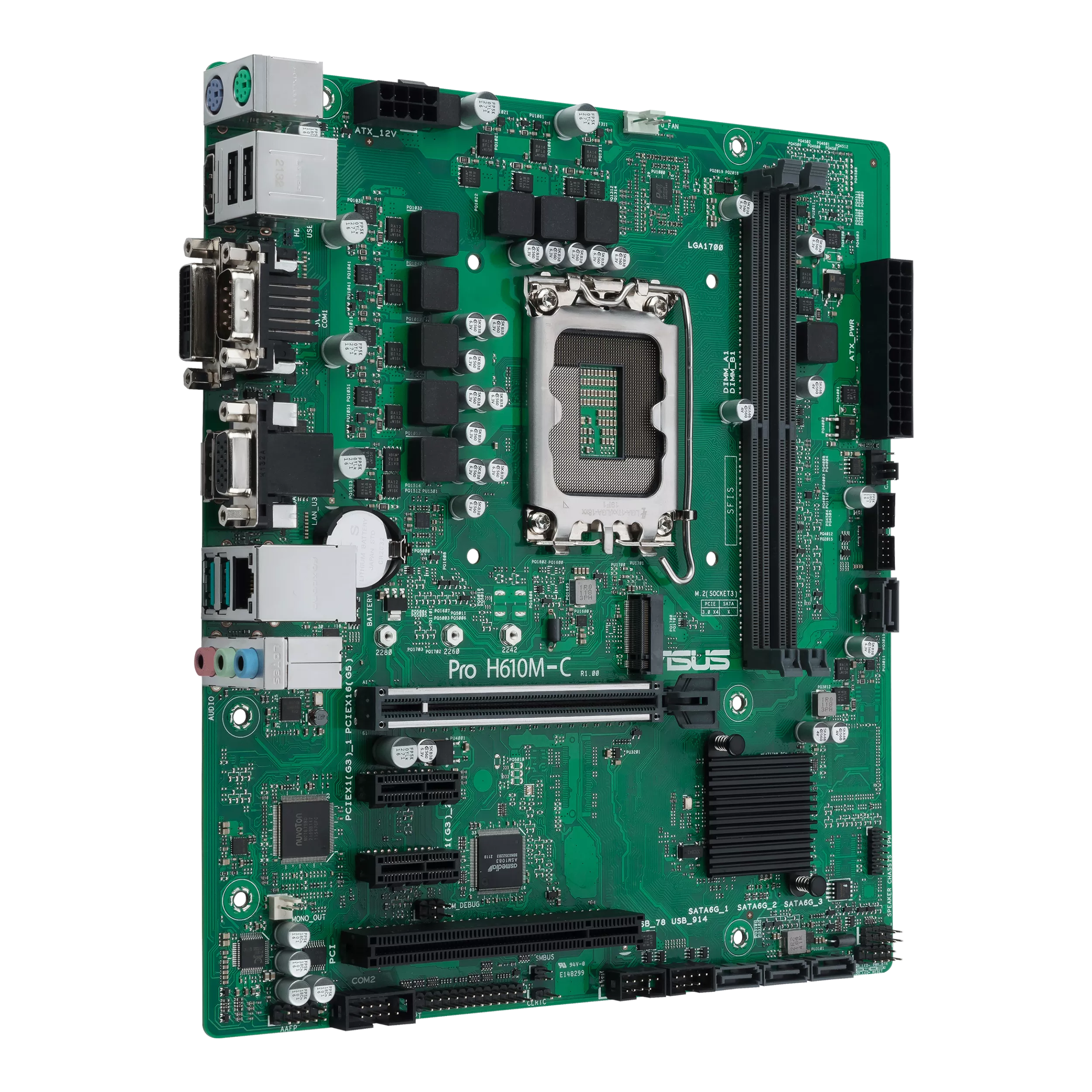 ASUS Pro H610M-C-CSM micro ATX LGA1700 H610