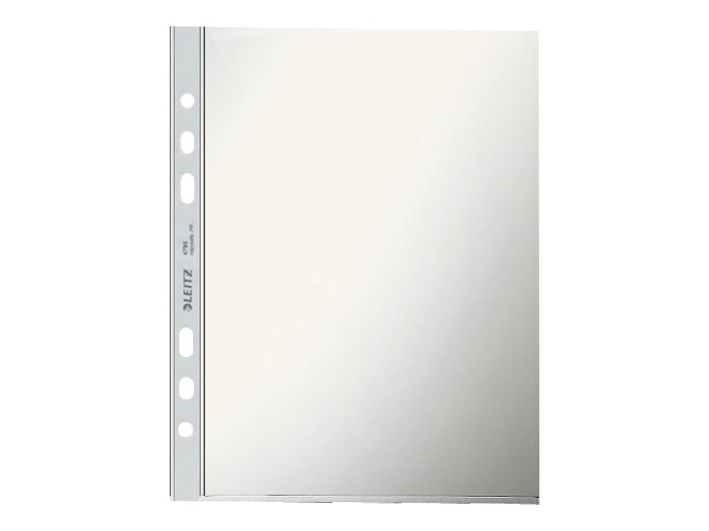 100 LEITZ Prospekthuellen 4795 DIN A5 transparent genarbt 0,08 mm 100 LEITZ Prospekthuellen 4795 DIN A5 transparent genarbt 0,08 mm