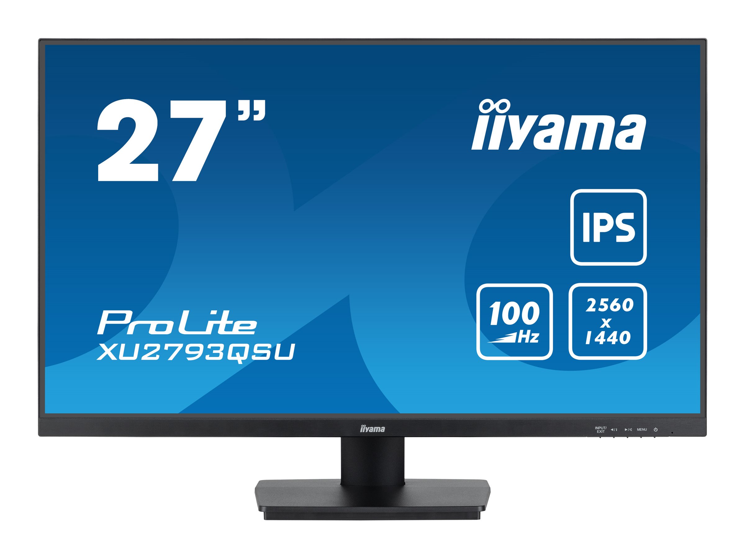 IIYAMA XU2793QSU-B7 68,58cm 27Zoll IPS 2560x1440 300cd/m2 1ms HDMI DP USB