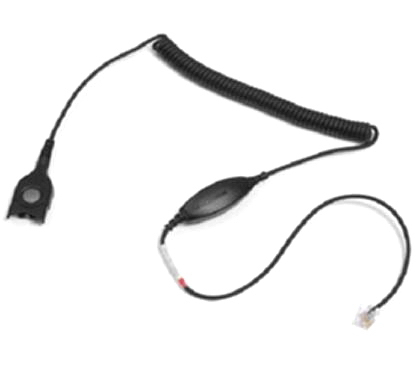 EPOS CLS 01 Headset-Anschlusskabel EasyDisconnect auf RJ-9 (Modular-Stecker) - gewendeltes Kabel - Code 01 EPOS CLS 01 Headset-Anschlusskabel EasyDisconnect auf RJ-9 (Modular-Stecker) - gewendeltes Kabel - Code 01