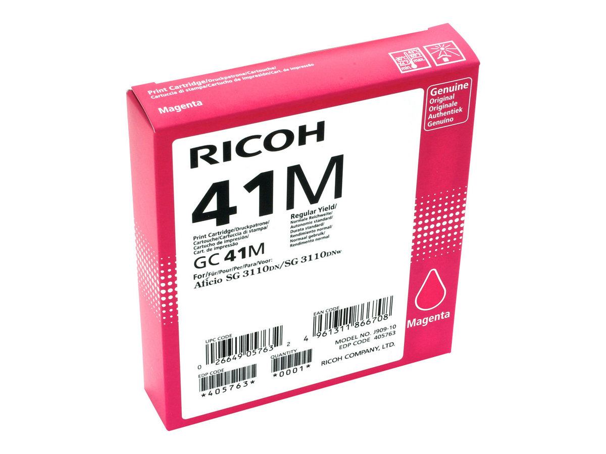RICOH GC 41M magenta Druckerpatrone RICOH GC 41M magenta Druckerpatrone