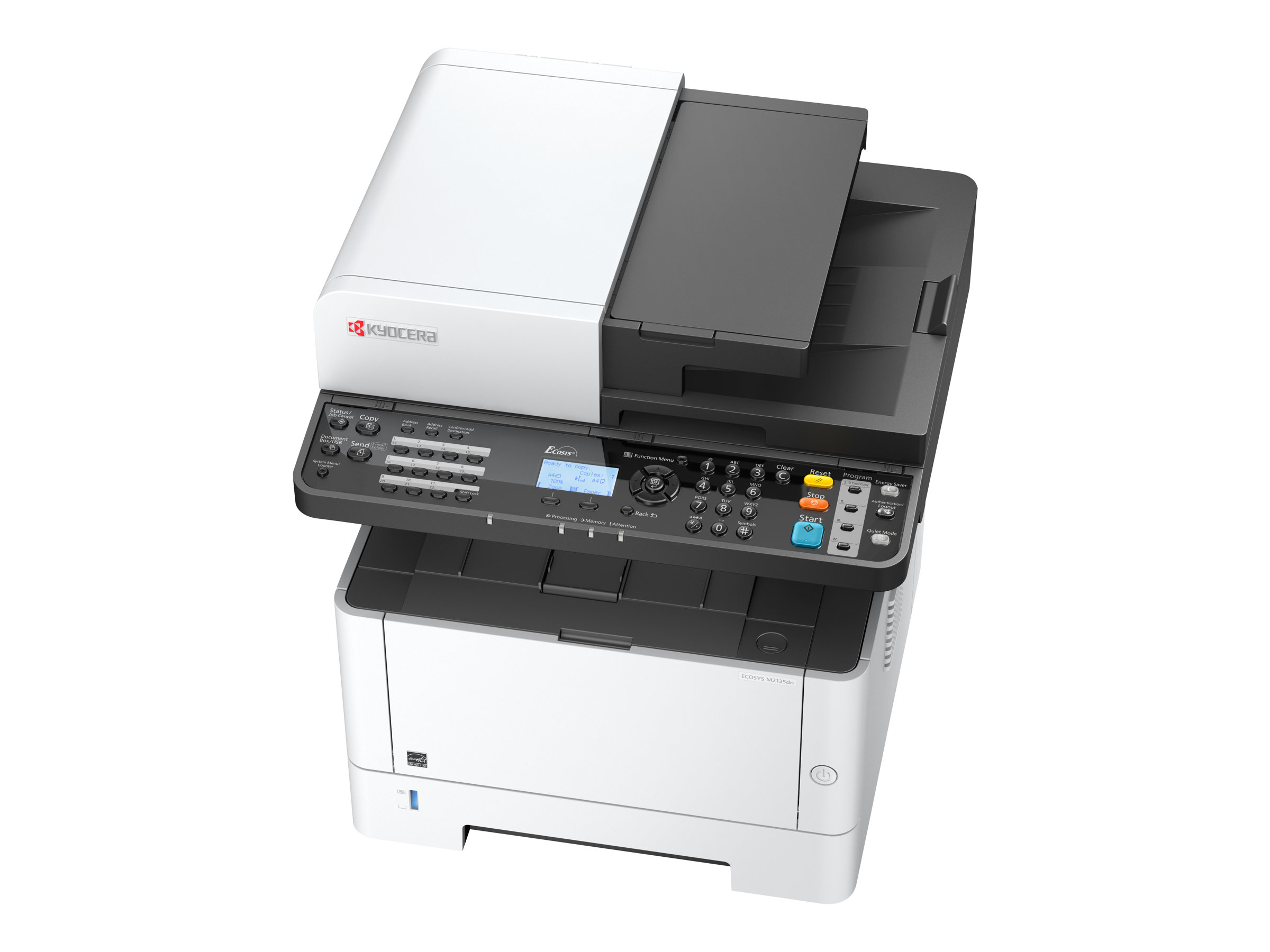 KYOCERA ECOSYS M2135dn 3 in 1 Laser-Multifunktionsdrucker grau