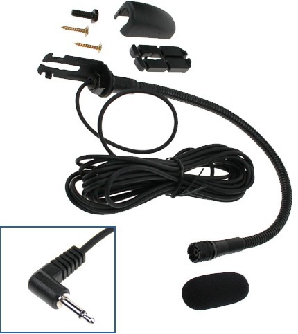 Carcomm CHFM-03 Schwanenhals Mikro 3,5mm Plug passiv 8mm