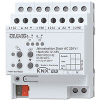 Jung Jalousieaktor 2502REGHE KNX 2fach Jung Jalousieaktor 2502REGHE KNX 2fach