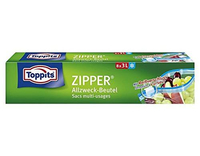 8 Toppits Gefrierbeutel ZIPPER 3,0 l 8 Toppits Gefrierbeutel ZIPPER 3,0 l