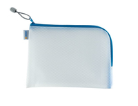 HERMA ReiÃverschlussbeutel transparent/blau, 1 St. HERMA ReiÃverschlussbeutel transparent/blau, 1 St.