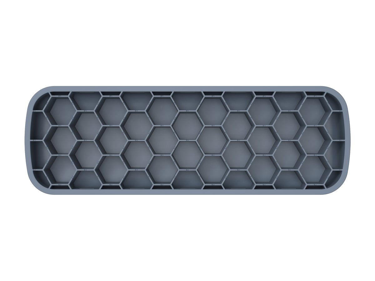 Fellowes Breyta Tastatur-Handgelenkauflage 6x32cm Blau
