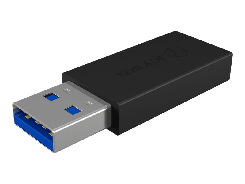 ICY BOX IB-CB015 Adapter fuer USB 3.1 Gen 2 Type A Stecker zu Type C Buchse