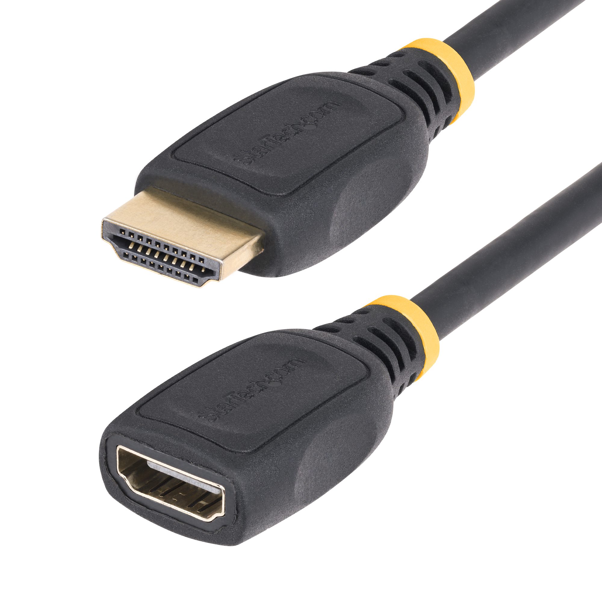 STARTECHCOM 0,5m HDMI 20 Verlängerungskabel High Speed HDMI Kabel 4K 60Hz Arc HDMI Verlängerungskabel HDMI Adapter MF
