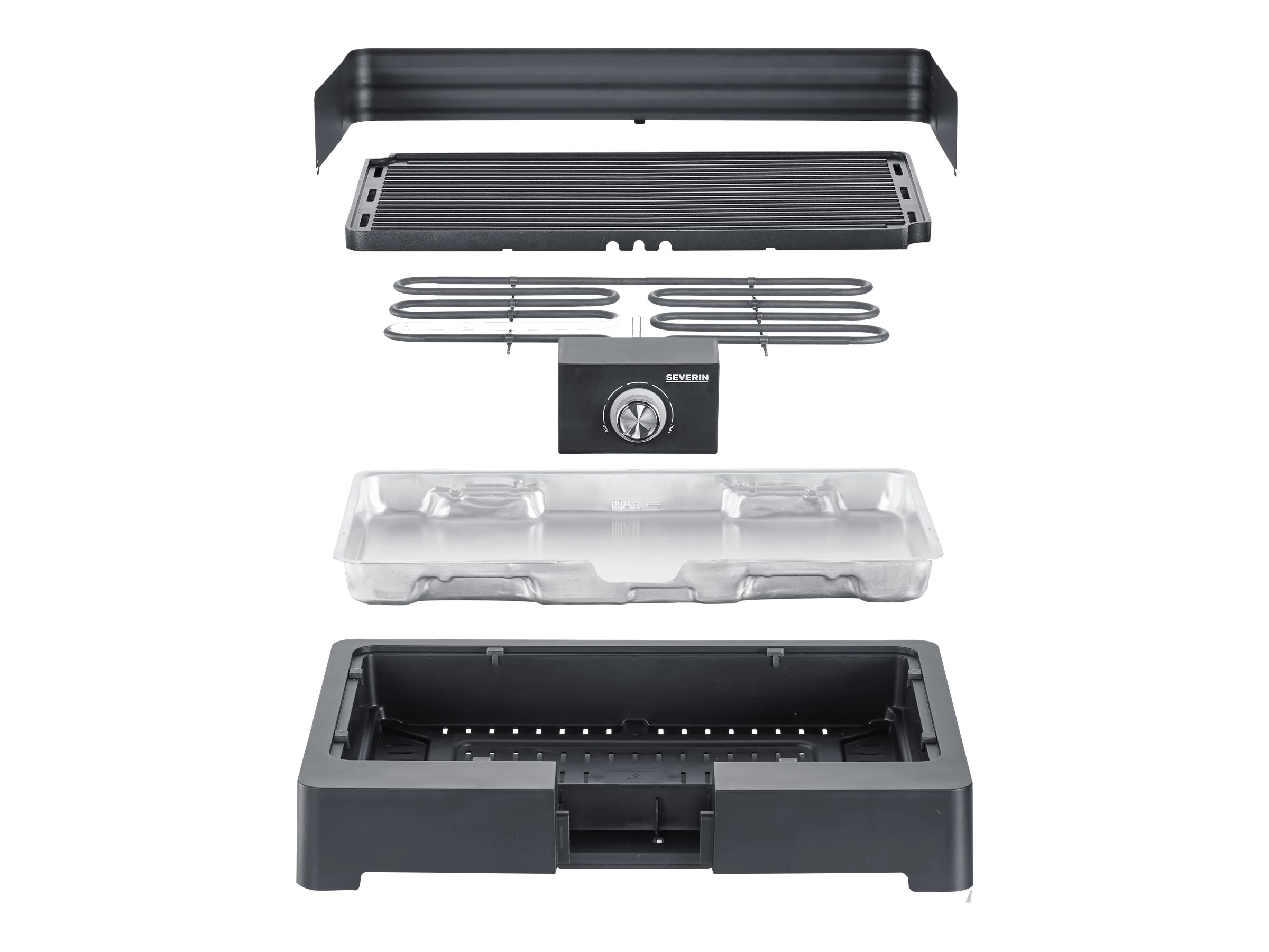 SEVERIN Grillplatte PG 8567 52,0 x 39,5 x 15,5 cm SEVERIN Grillplatte PG 8567 52,0 x 39,5 x 15,5 cm