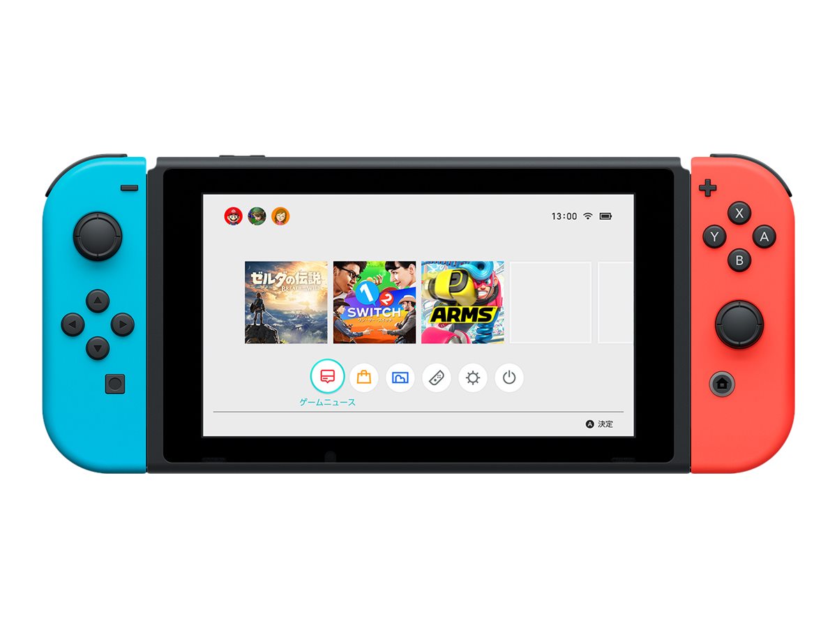 Nintendo Switch Konsole rot/blau