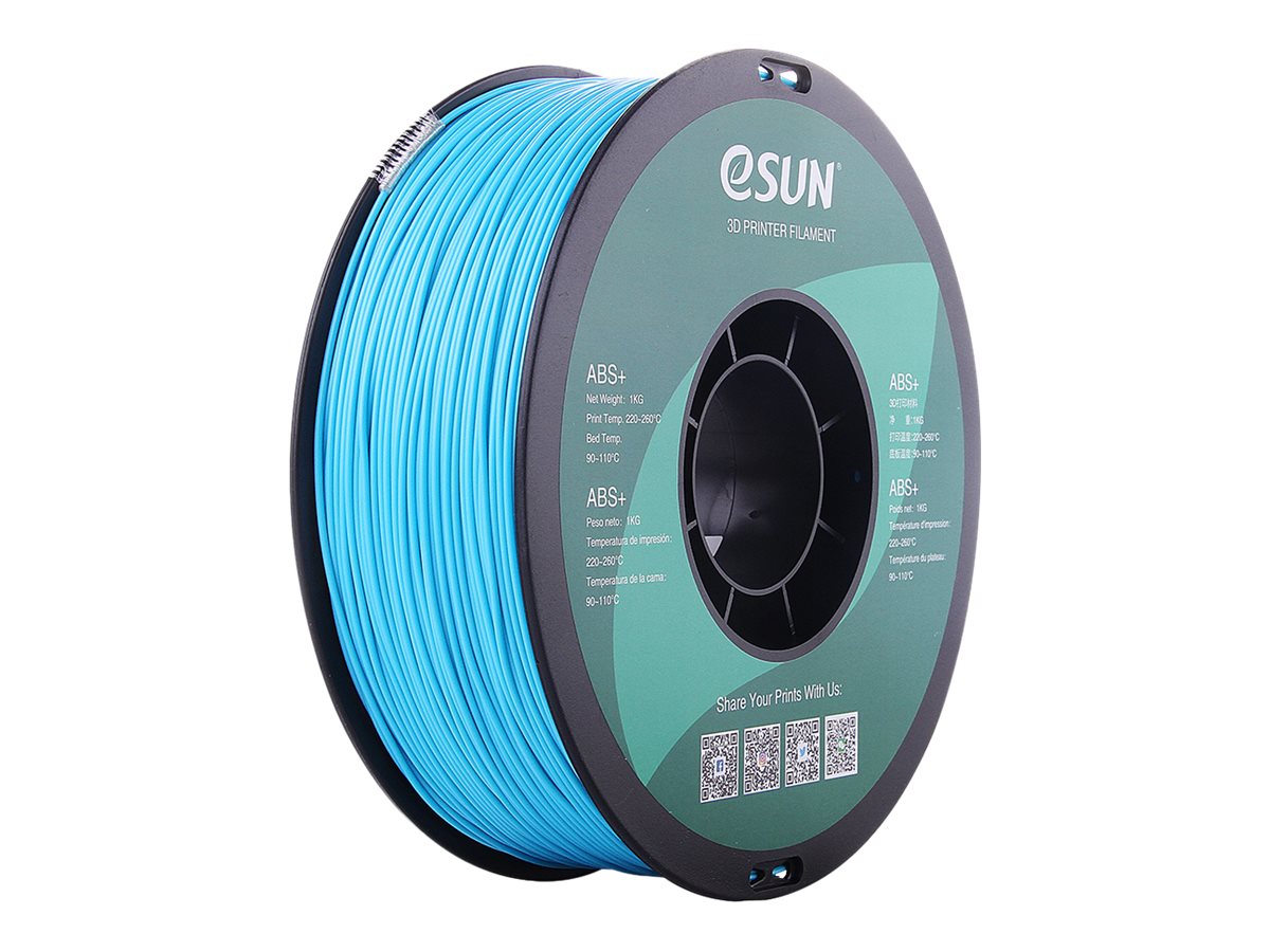 ABS+ 1.75mm LIGHT BLUE 1kg