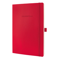 SIGEL Notizbuch Conceptum ca DIN A4 liniert, rot Softcover 194 Seiten, 1 St