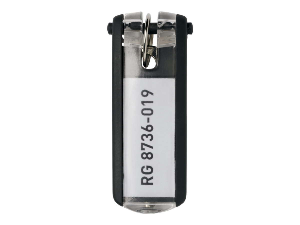 DURABLE Schluesselanhaenger KEY CLIP schwarz, 6 St. DURABLE Schluesselanhaenger KEY CLIP schwarz, 6 St.