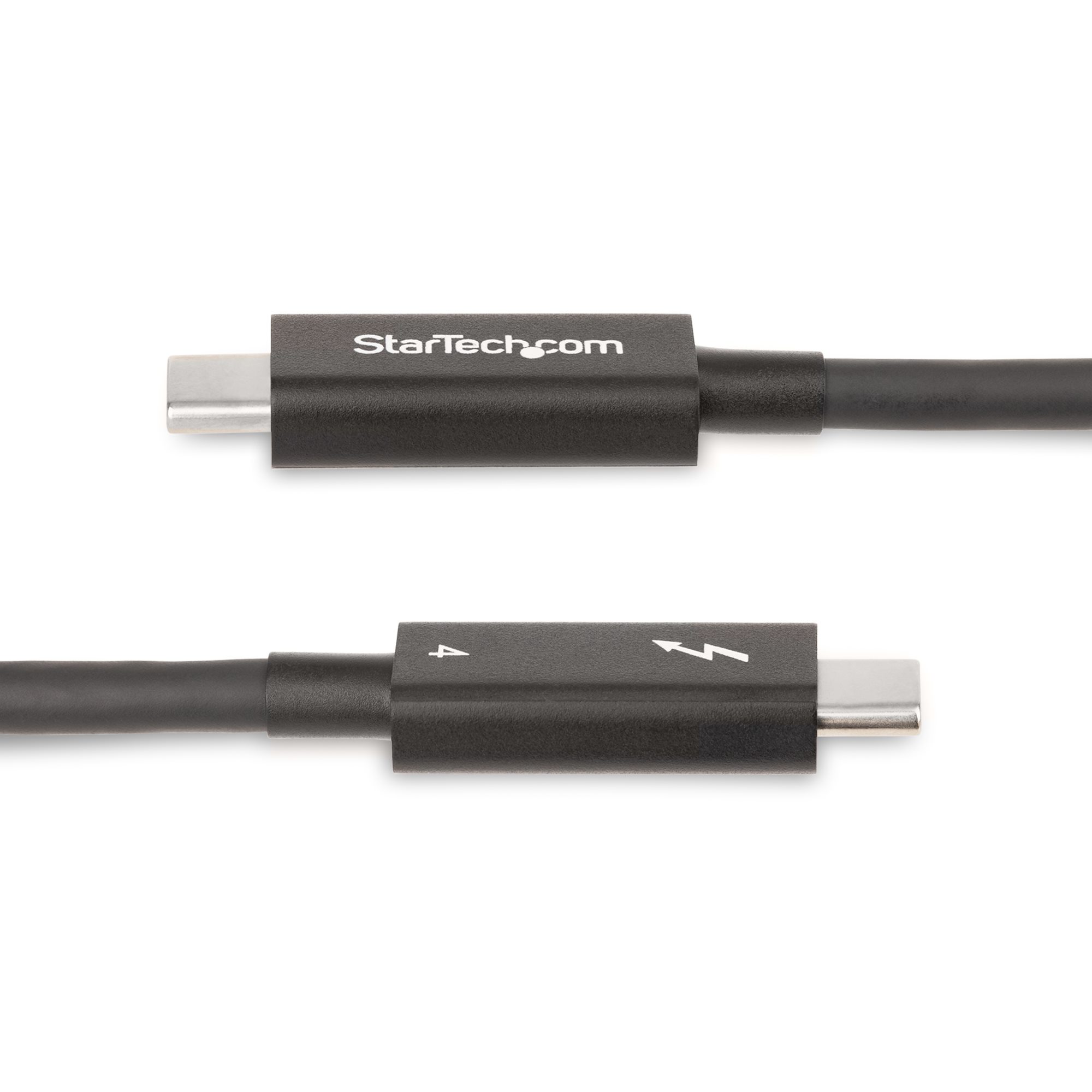 STARTECHCOM 2m Aktives Thunderbolt 4 Kabel 40 Gbits 100W PD 8K Display Kabel kompatibel mit USB4 Thunderbolt 3 USBC DisplayPort