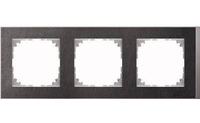 Merten Rahmen M-Pure MEG40303669 3f. Schiefer/aluminium Decor Merten Rahmen M-Pure MEG40303669 3f. Schiefer/aluminium Decor