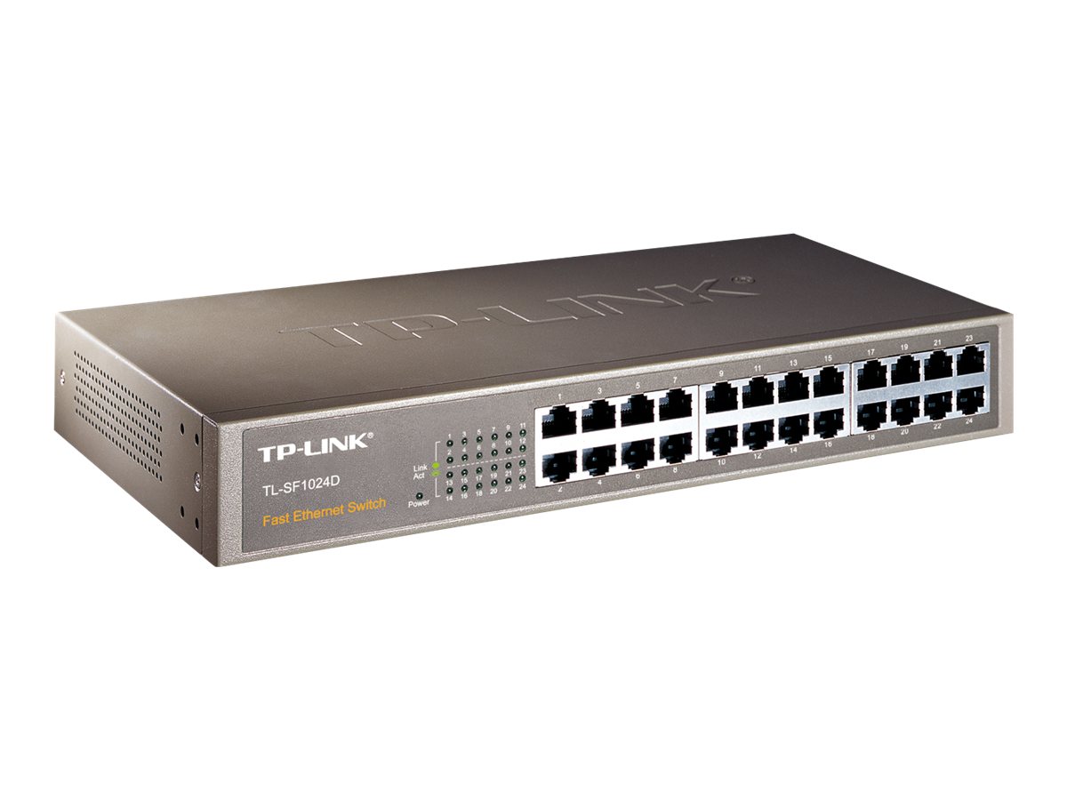 TL-SF1024D 24-Port 10/100 Desktop/Rackmount Switch