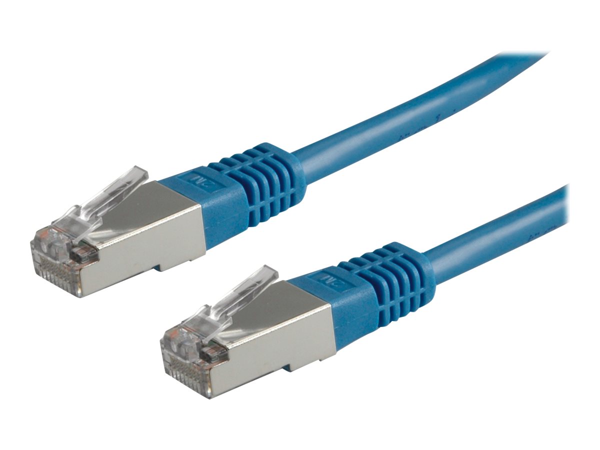 VALUE Patchkabel Kat.6 Class E S/FTP PiMF blau 0,5m VALUE Patchkabel Kat.6 Class E S/FTP PiMF blau 0,5m