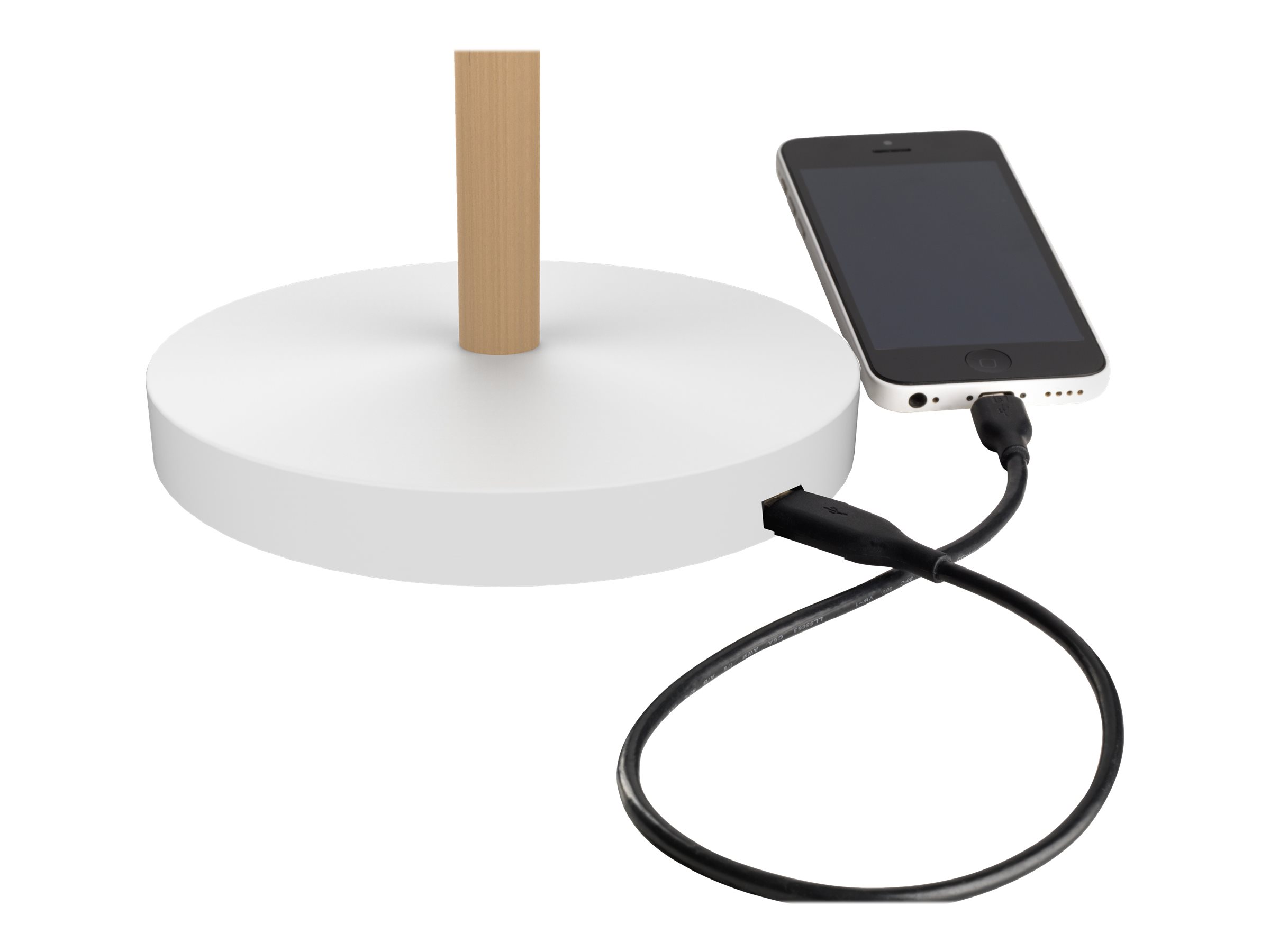 unilux VICKY LED-Schreibtischlampe weiss 11 W