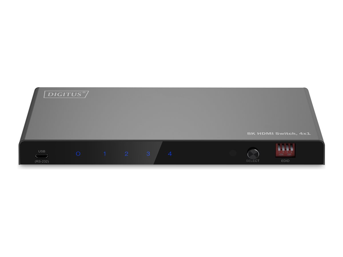 DIGITUS 4x1 HDMI Switch 8K/60Hz