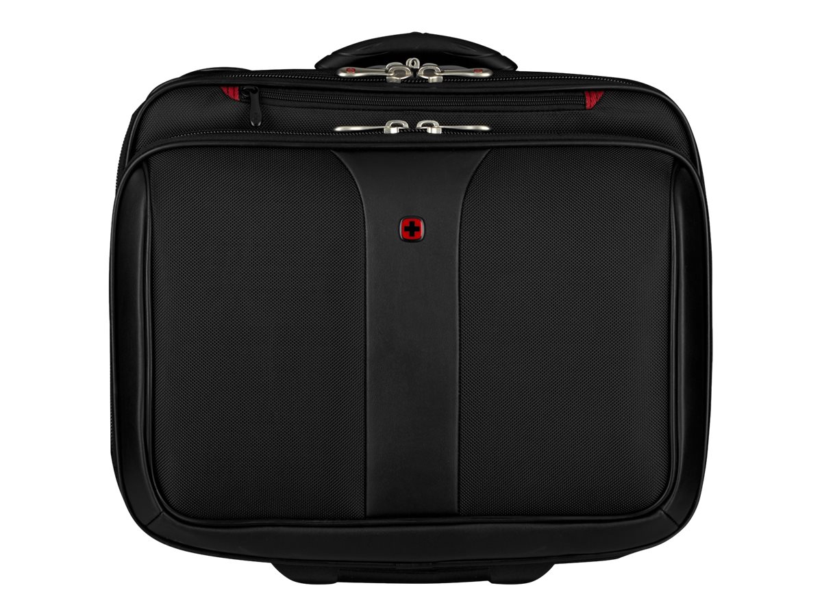Wenger Patriot 2-teiliges Business-Set mit Comp-U-Roller - schwarz