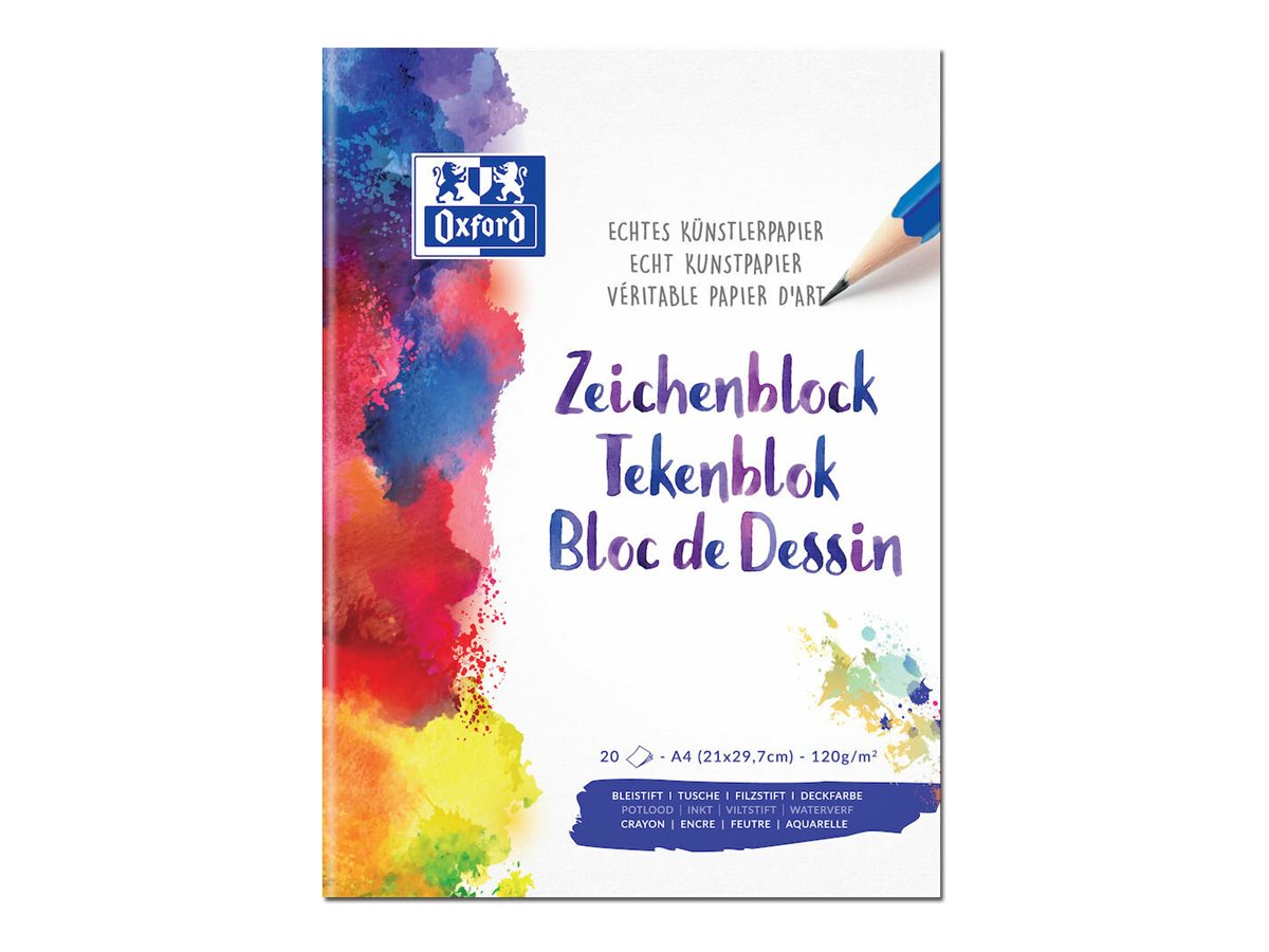 OXFORD Zeichenblock Schule DIN A4 OXFORD Zeichenblock Schule DIN A4