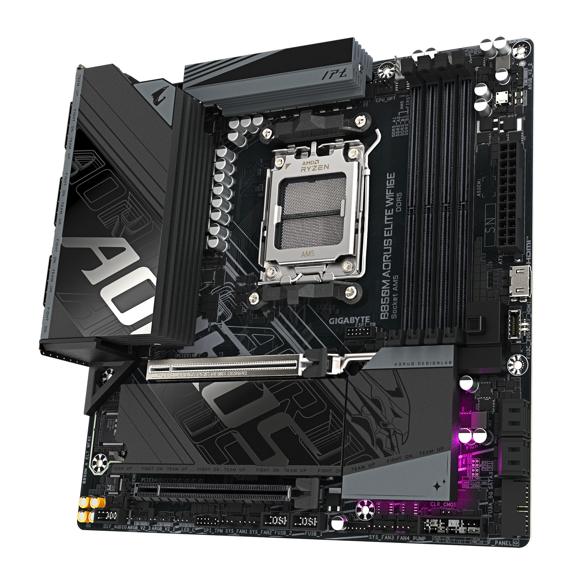 Gigabyte AORUS B850M ELITE WIFI6E micro ATX Socket AM5 Wi-Fi 6E