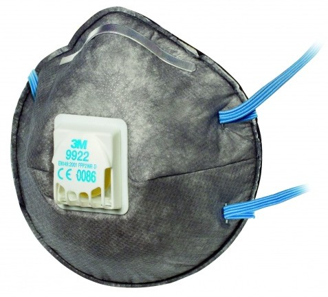 3M Atemschutzmasken Cool Flow 9922 FFP2 NR D DIN EN 1492001A12009, 2 St