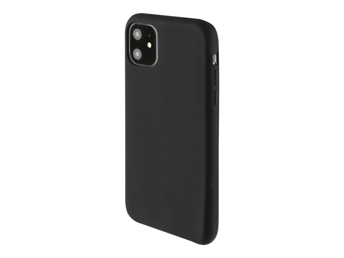 4smarts Silikon Case CUPERTINO fuer iPhone 11 XR, schwarz