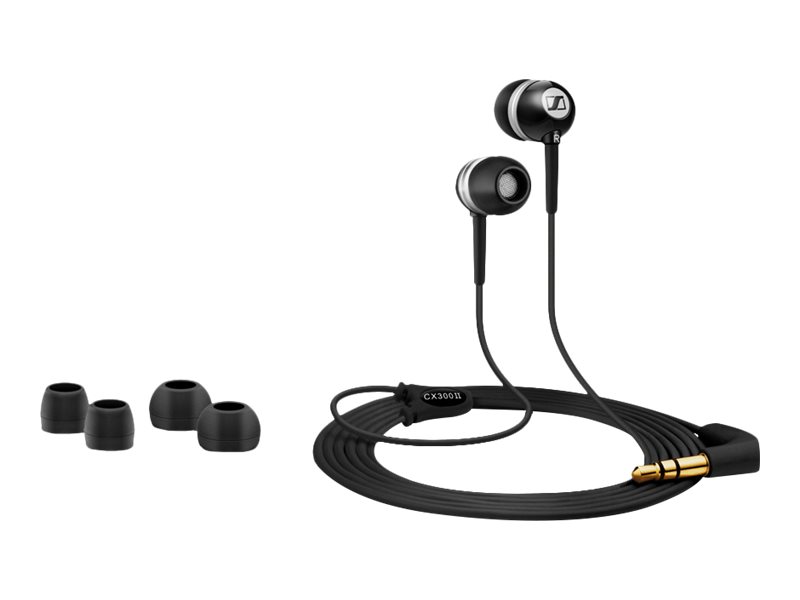 Sennheiser CX 300II Precision In Ear corded Headset, schwarz