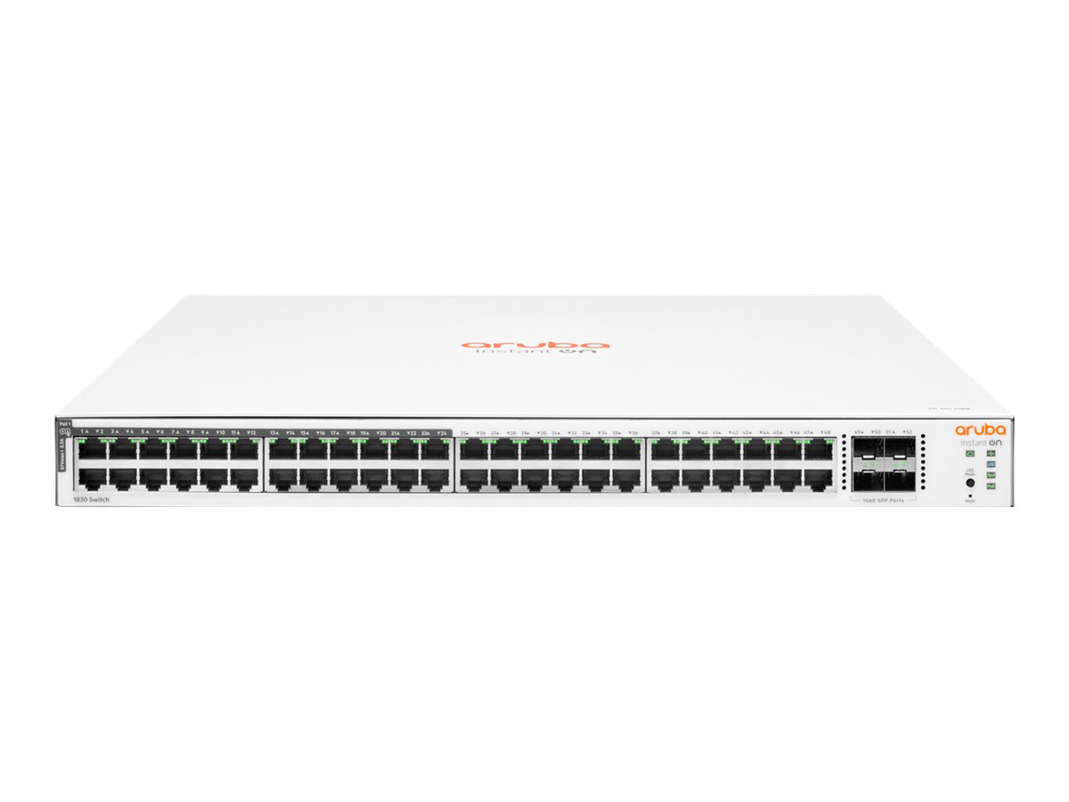 HPE Networking Instant On Switch 48p Gigabit CL4 PoE 4p SFP 370W 1830 EU en HPE Networking Instant On Switch 48p Gigabit CL4 PoE 4p SFP 370W 1830 EU en