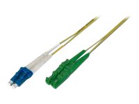 ASSMANN LWL Patchkabel E2000 APC auf LC PC Singlemode 09/125 Duplex Laenge 5m
