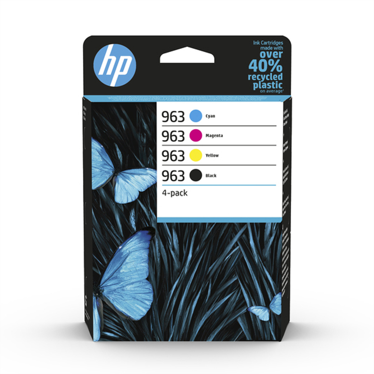 HP 963 (6ZC70AE) schwarz, cyan, magenta, gelb Druckerpatronen, 4er-Set HP 963 (6ZC70AE) schwarz, cyan, magenta, gelb Druckerpatronen, 4er-Set