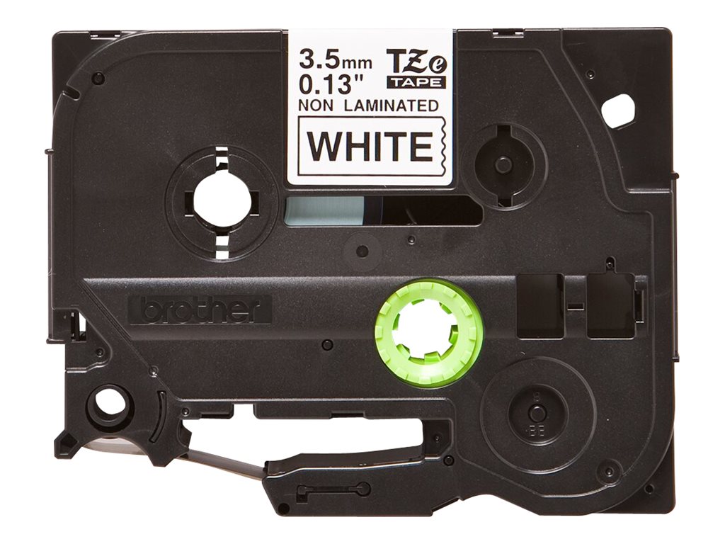 TZEN201 BROTHER PTOUCH 3.5mm WEISS-SCHW