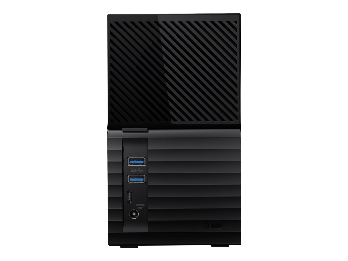 WD My Book Duo 36TB Black RAID Storage DualDrive RAID 01 JB0D USB31 RTL