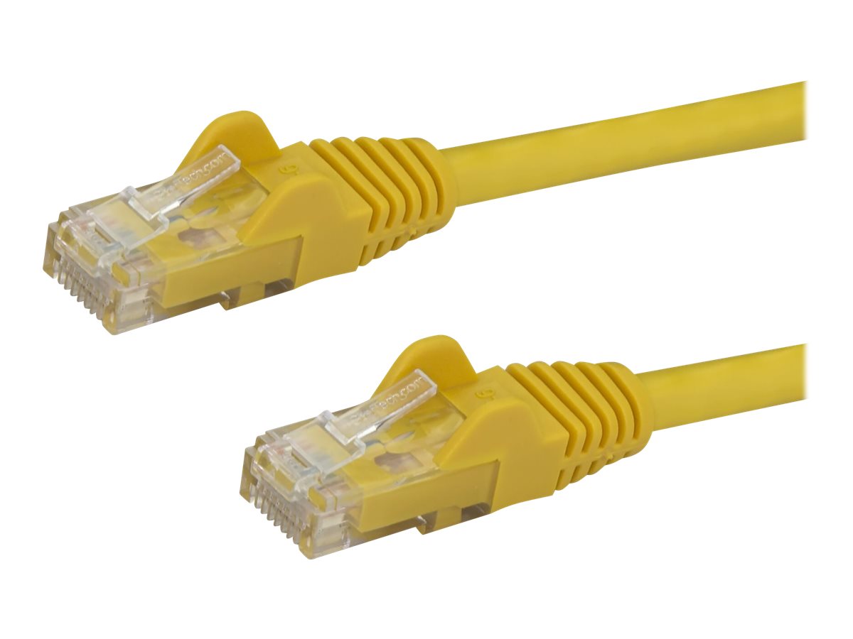 STARTECH.COM 1m Yellow Snagless Cat6 UTP Patch Cable - ETL Verified STARTECH.COM 1m Yellow Snagless Cat6 UTP Patch Cable - ETL Verified