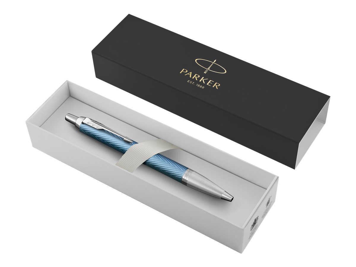 Parker 2143644 Kugelschreiber, Rote Premiumlackierung mit goldenen Zierteilen
