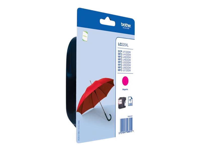LC225XLM BROTHER MFC Tinte magenta HC LC225XLM BROTHER MFC Tinte magenta HC