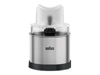 Braun MQ 60 Kaffeem?hle Aufsatz, Edelstahl
