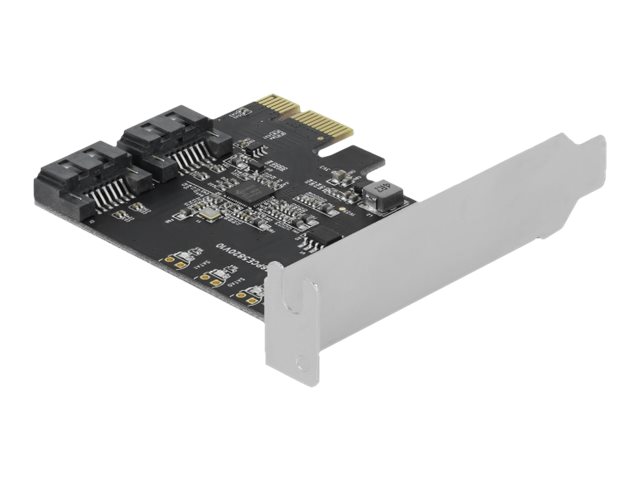 Delock 2 Port SATA PCI Express Karte Low Profile Formfaktor