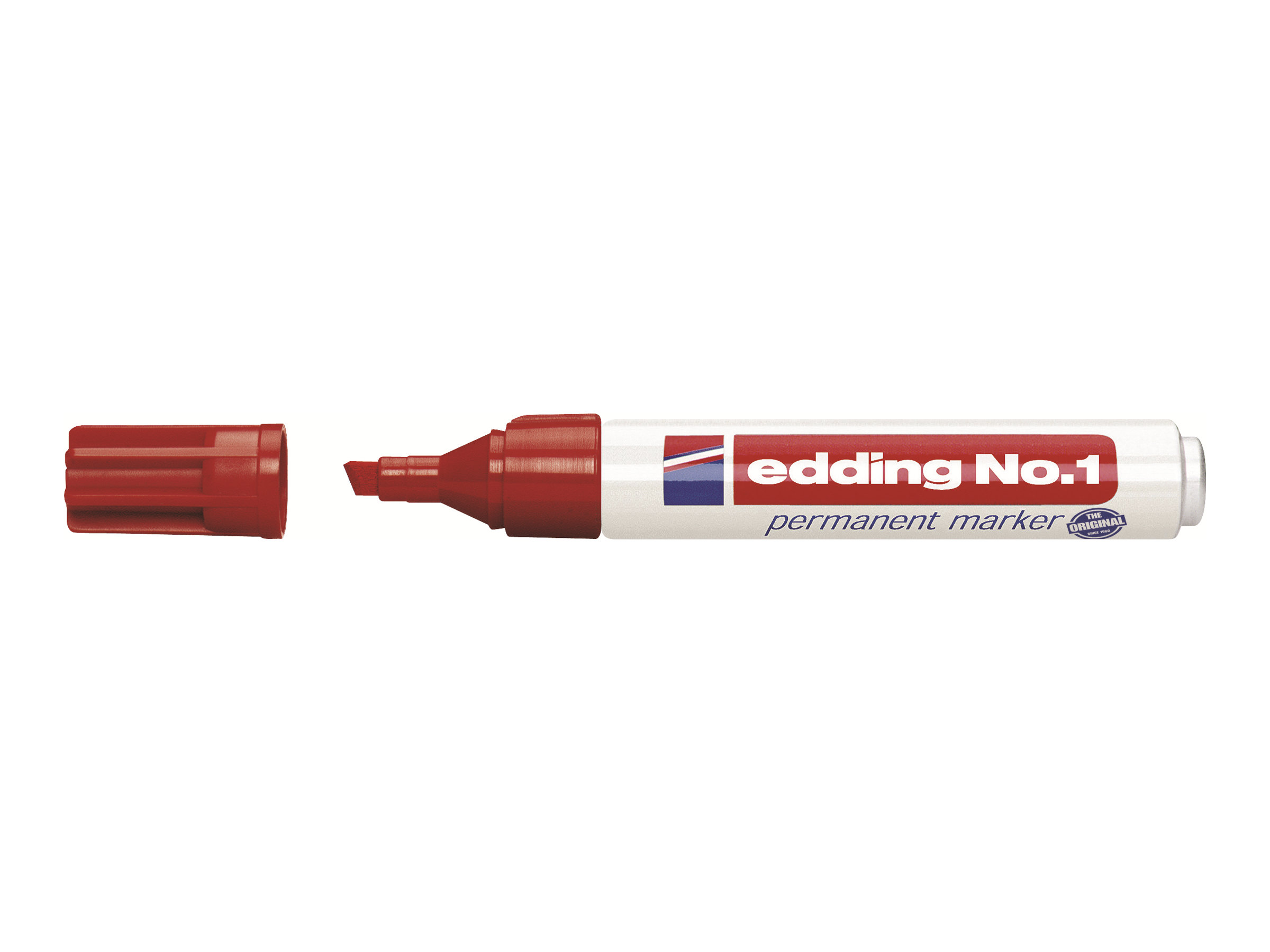 edding No 1 Permanentmarker rot 1,0 5,0 mm, 10 St