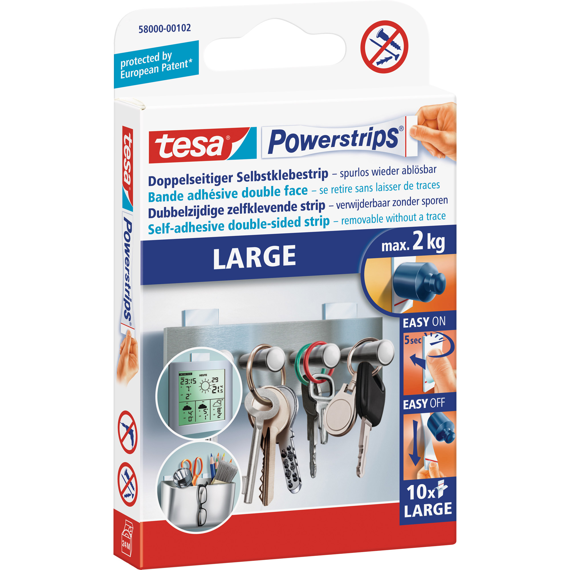 58000-00102-10 TESA Powerstrips
