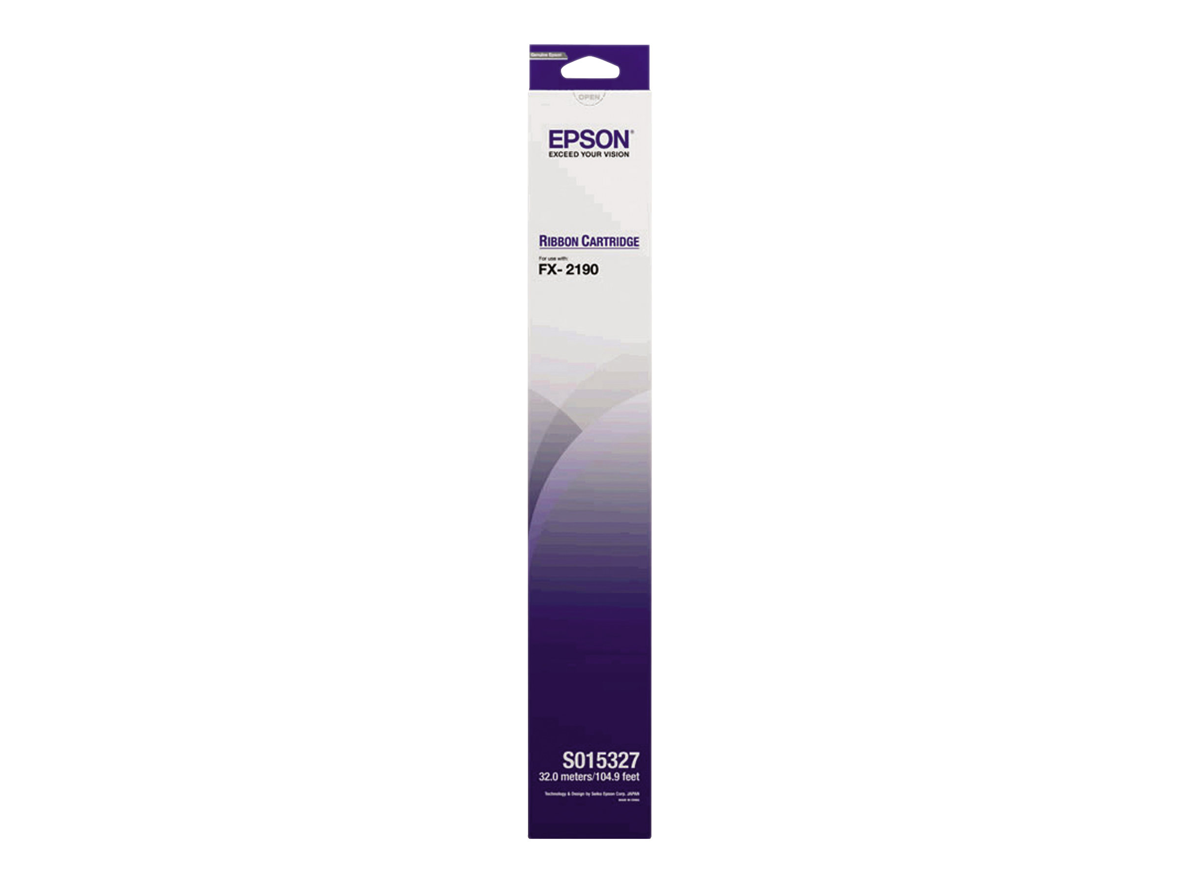 EPSON S015327 schwarz Farbband, 1 St